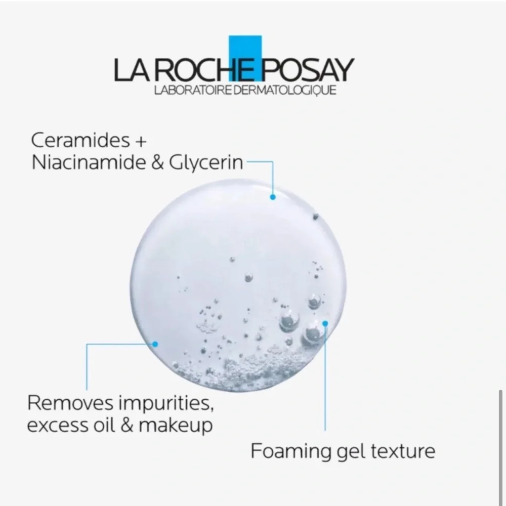 $3 🌙 La Roche Posay Toleraine Purifying Foaming‎ Cleanser NEW